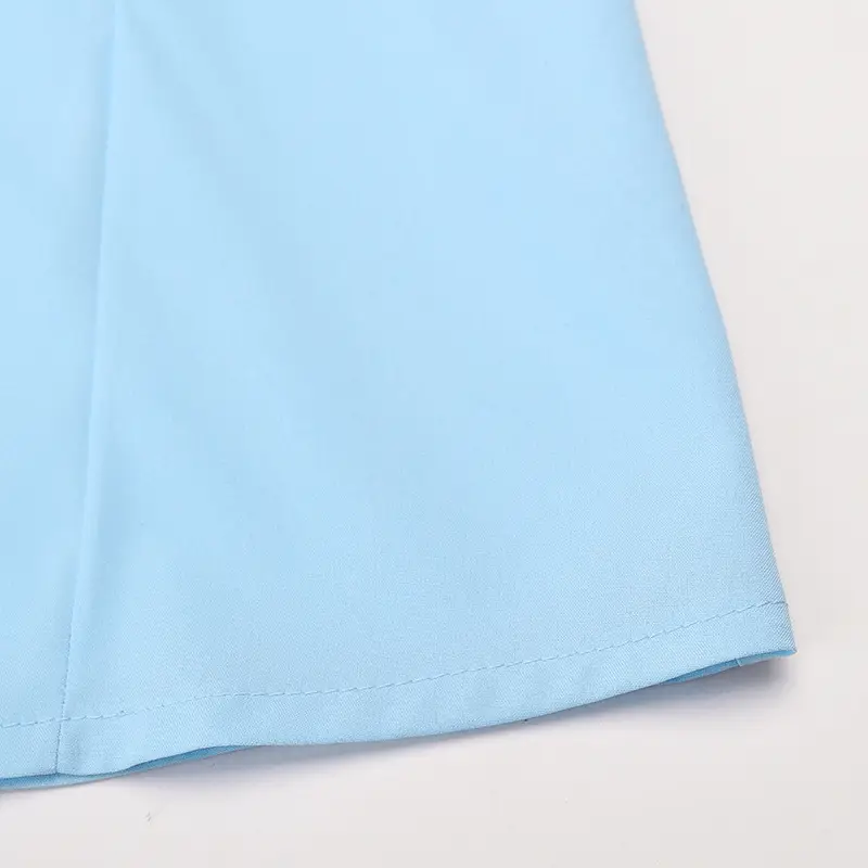 New Sky Blue Slim Fit Long Sleeve Shirt for Women - Image 5