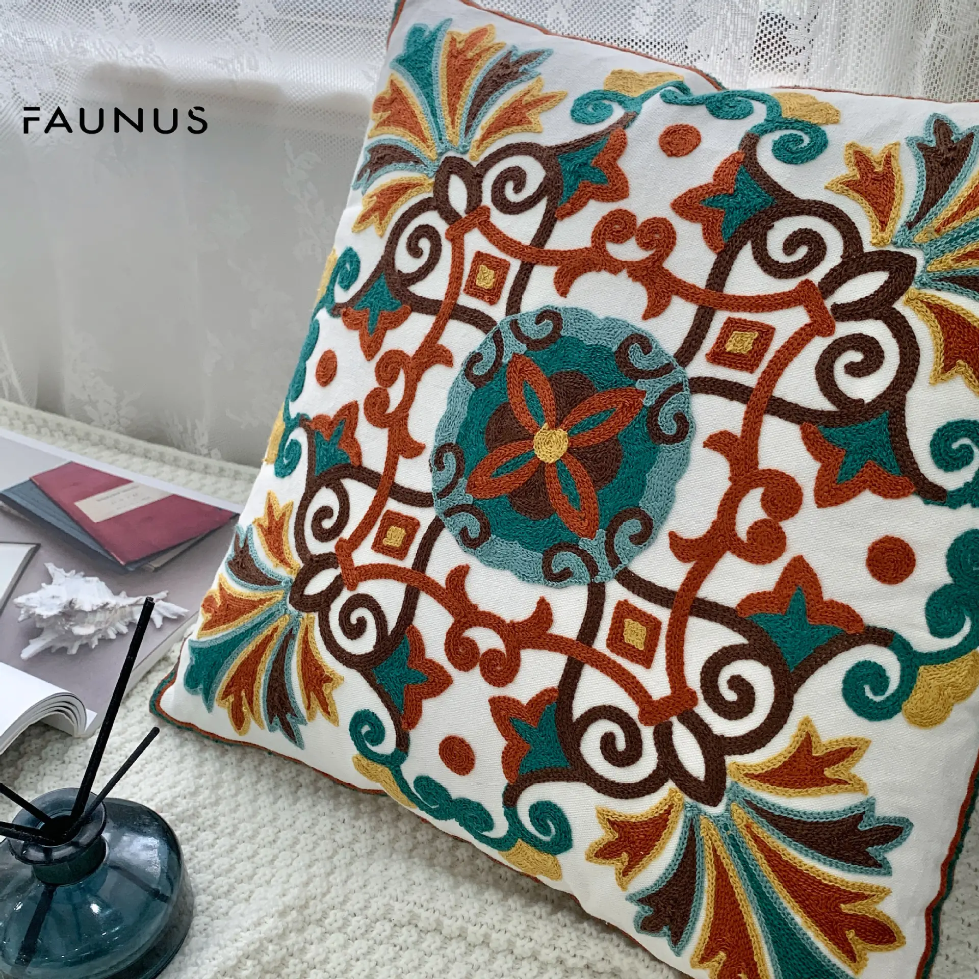 Mixed Flower Cushion Covers for Home Decor - Image 10