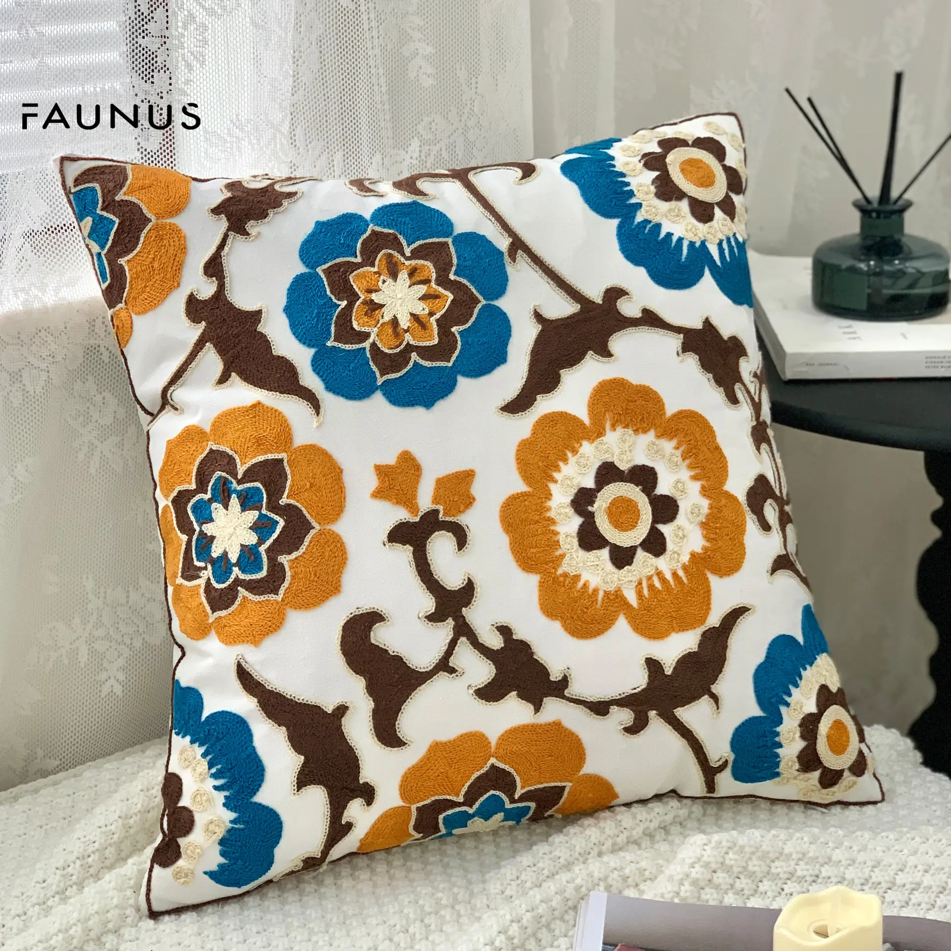 Mixed Flower Cushion Covers for Home Decor - Image 11