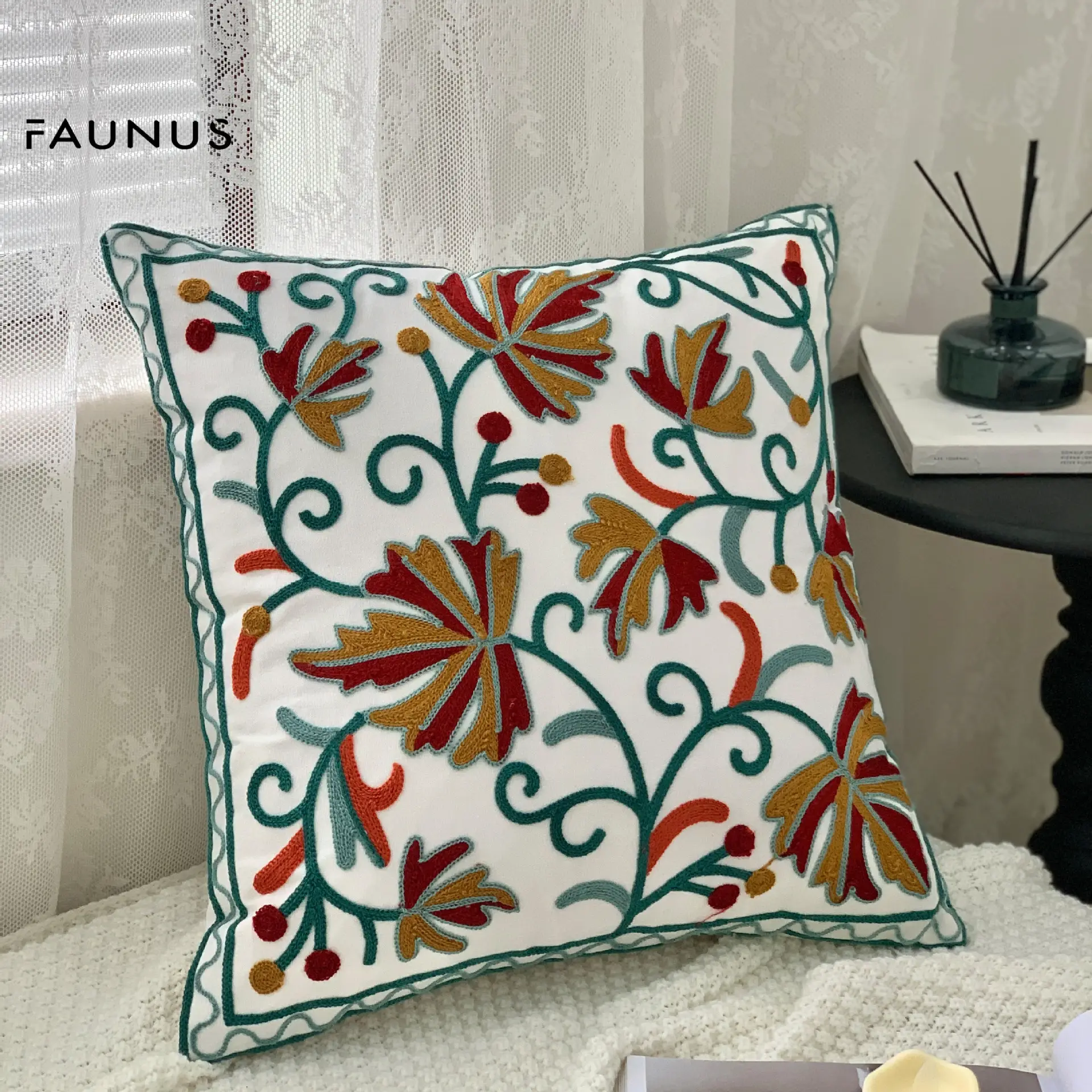 Mixed Flower Cushion Covers for Home Decor - Image 14
