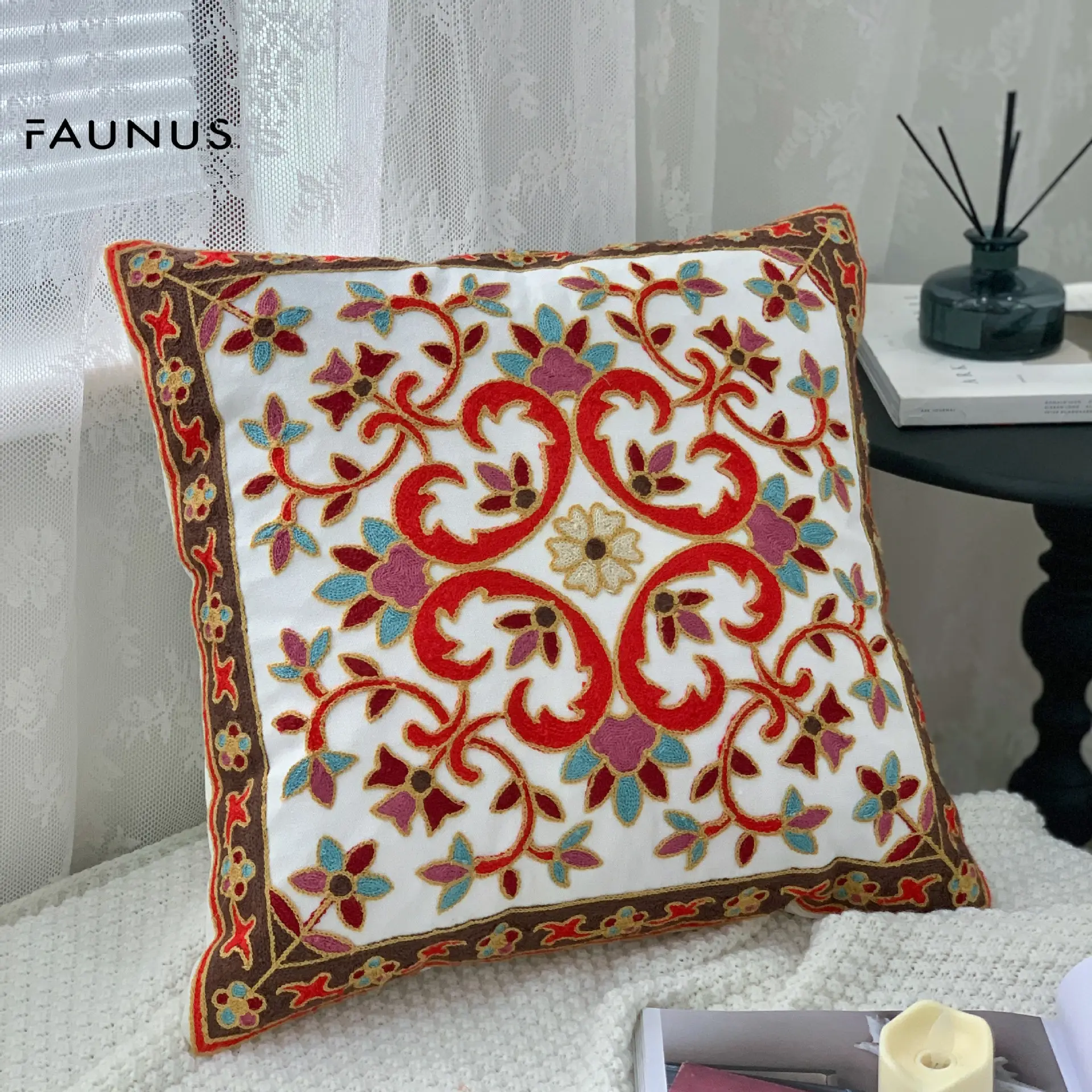 Mixed Flower Cushion Covers for Home Decor - Image 15