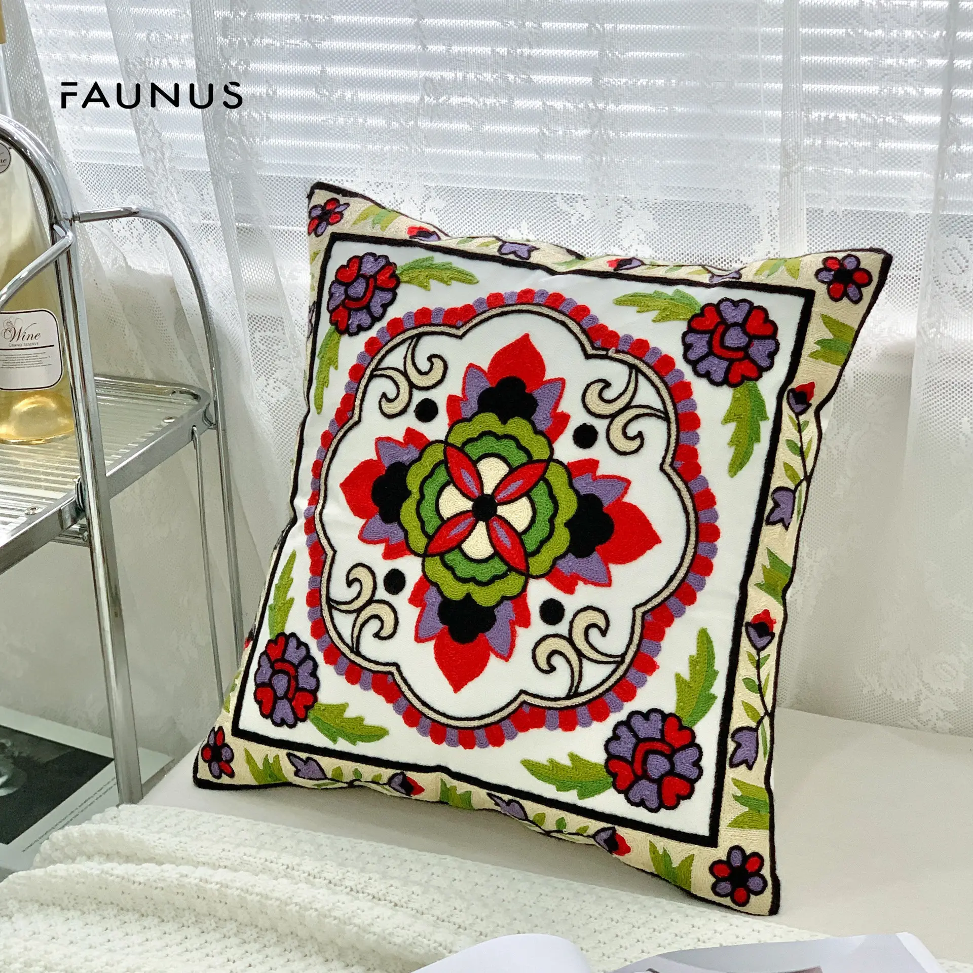 Mixed Flower Cushion Covers for Home Decor - Image 19