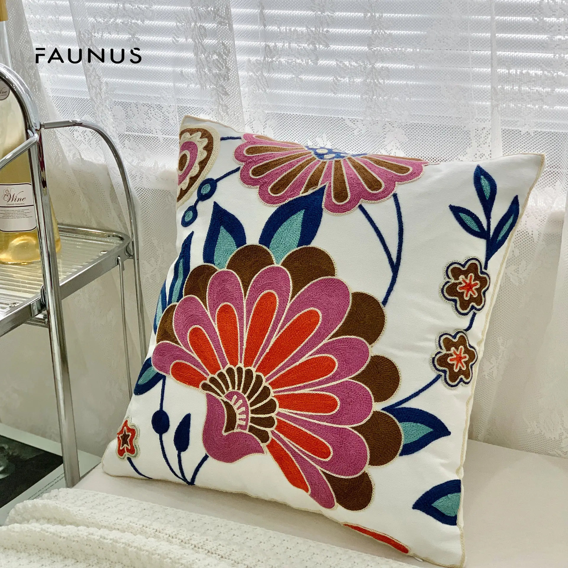 Mixed Flower Cushion Covers for Home Decor - Image 21