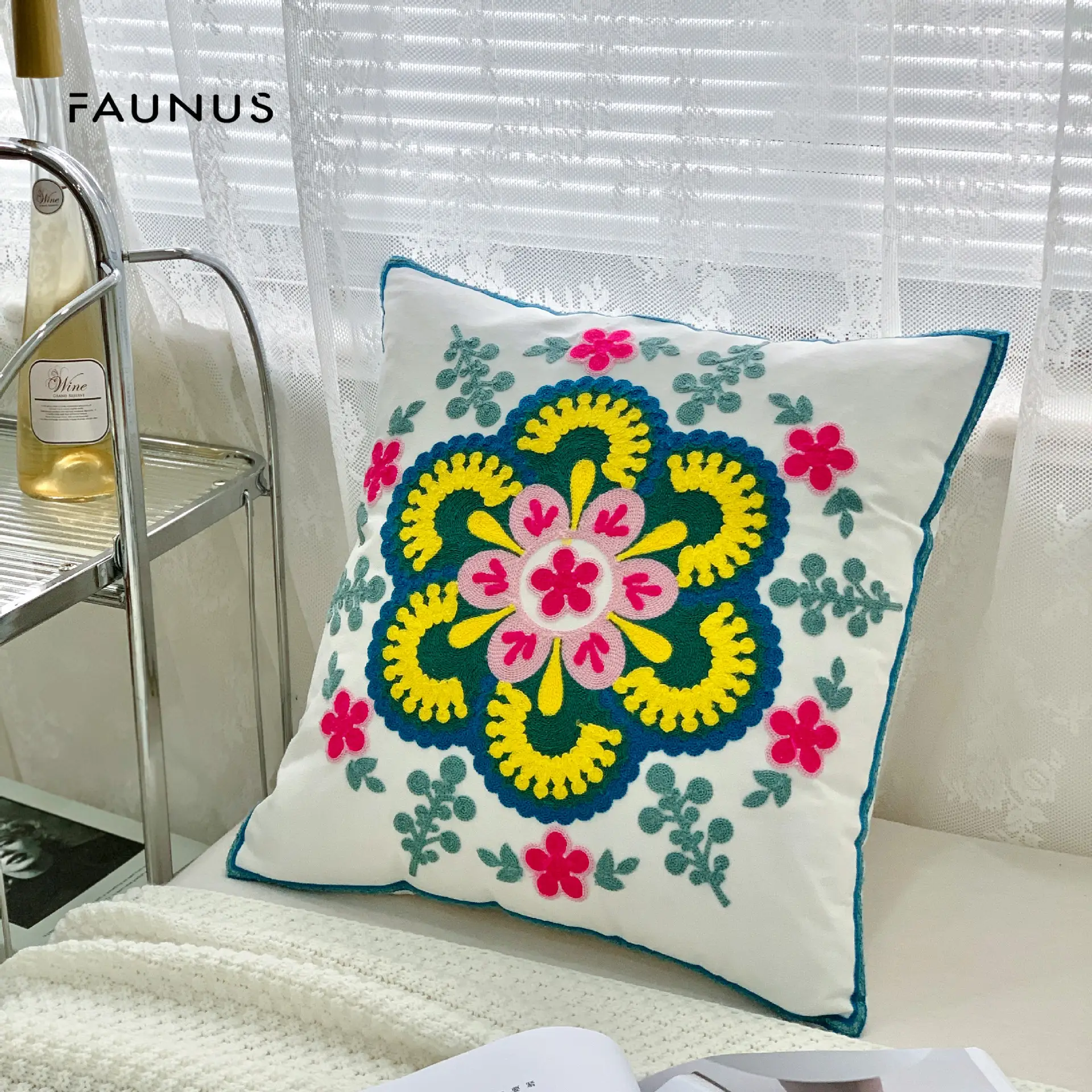 Mixed Flower Cushion Covers for Home Decor - Image 22