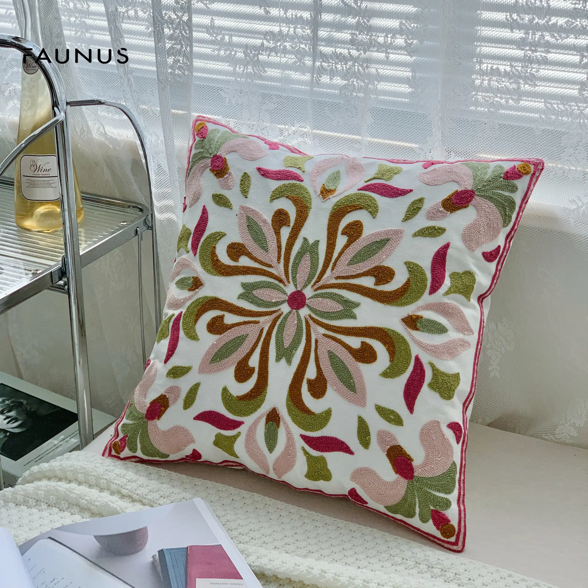 Mixed Flower Cushion Covers for Home Decor - Image 24