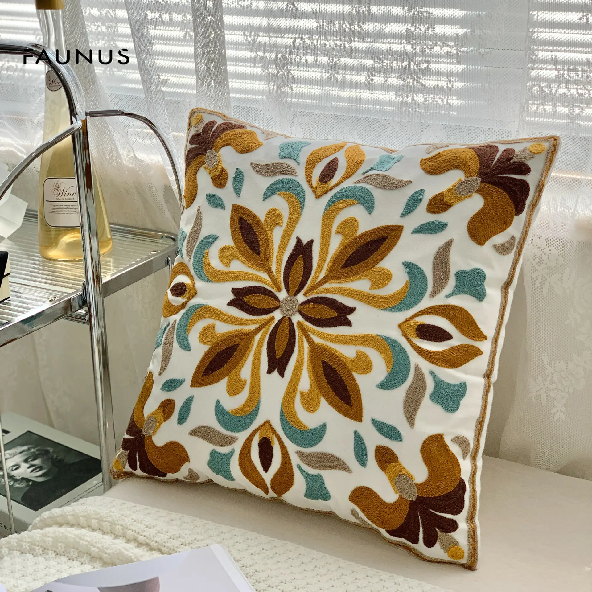 Mixed Flower Cushion Covers for Home Decor - Image 26