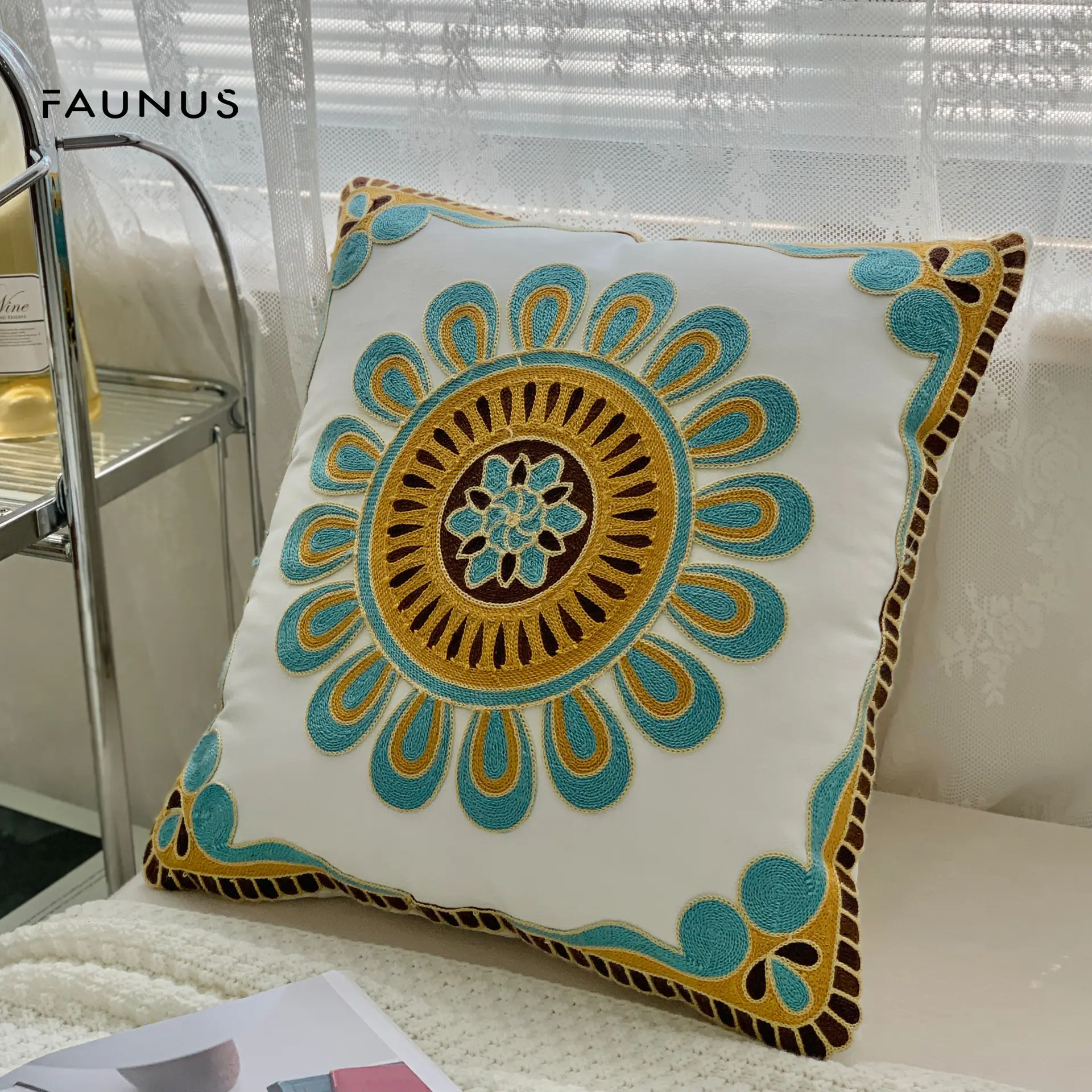 Mixed Flower Cushion Covers for Home Decor - Image 29