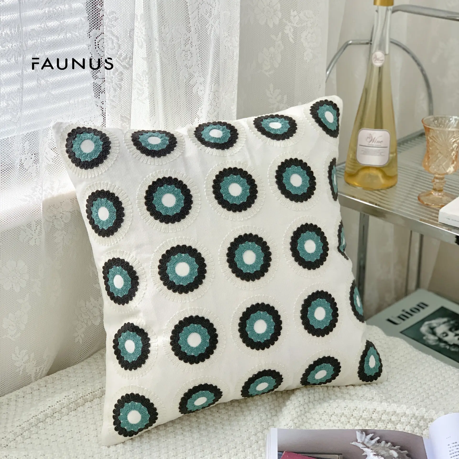 Mixed Flower Cushion Covers for Home Decor - Image 3