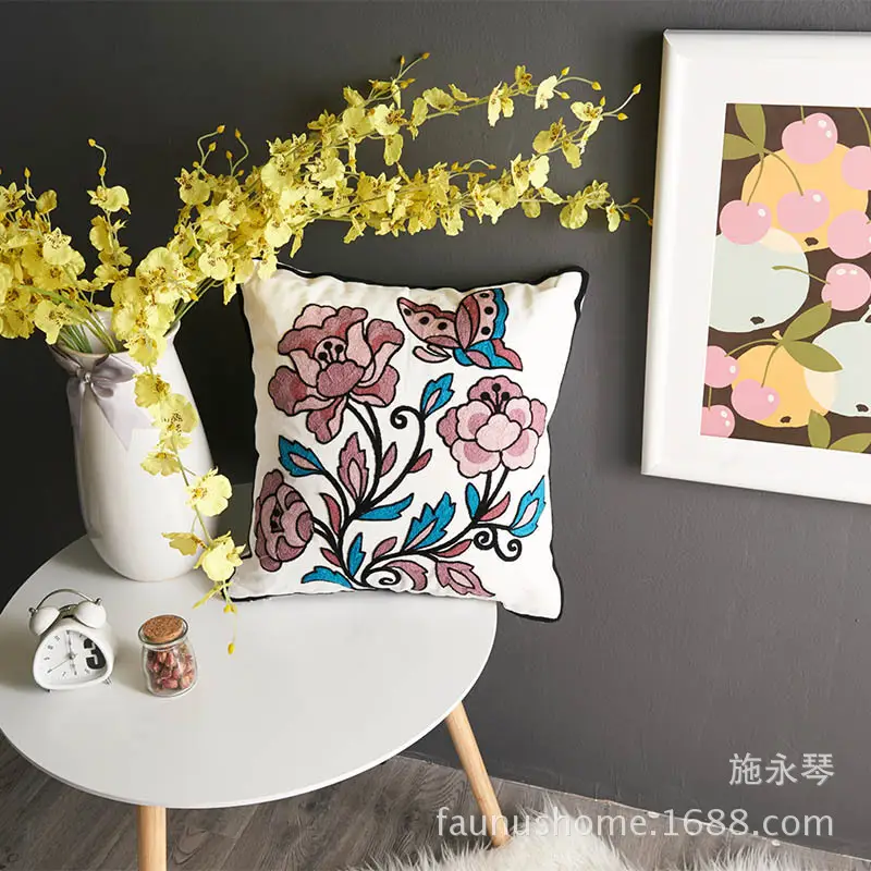 Mixed Flower Cushion Covers for Home Decor - Image 32