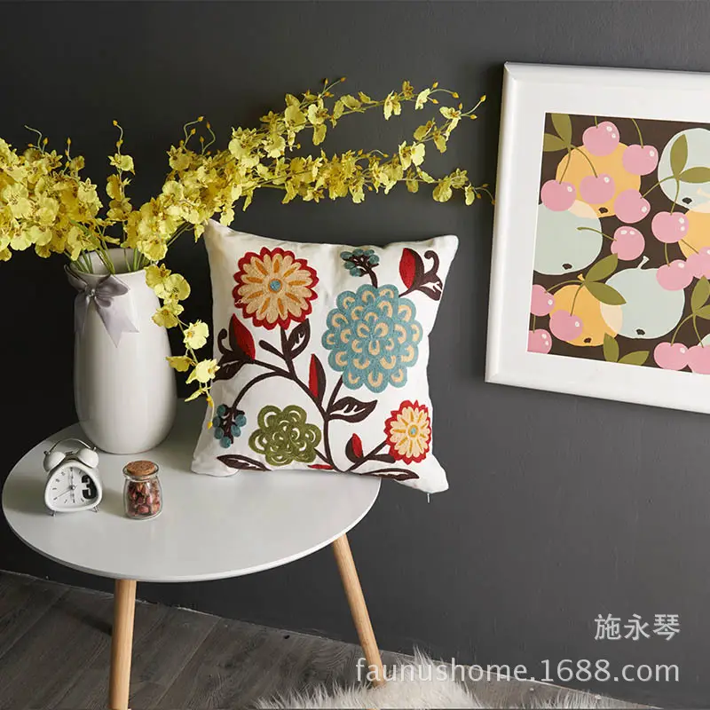 Mixed Flower Cushion Covers for Home Decor - Image 33