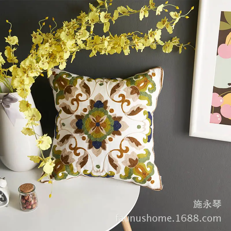 Mixed Flower Cushion Covers for Home Decor - Image 34