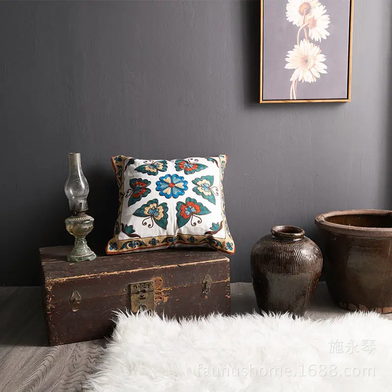 Mixed Flower Cushion Covers for Home Decor - Image 35