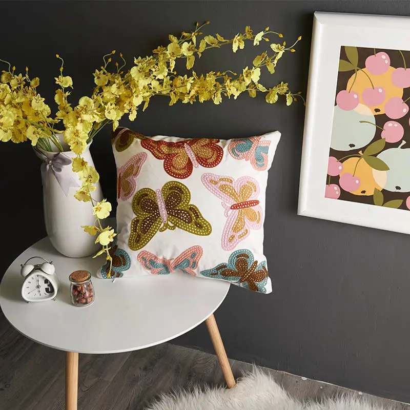 Mixed Flower Cushion Covers for Home Decor - Image 36