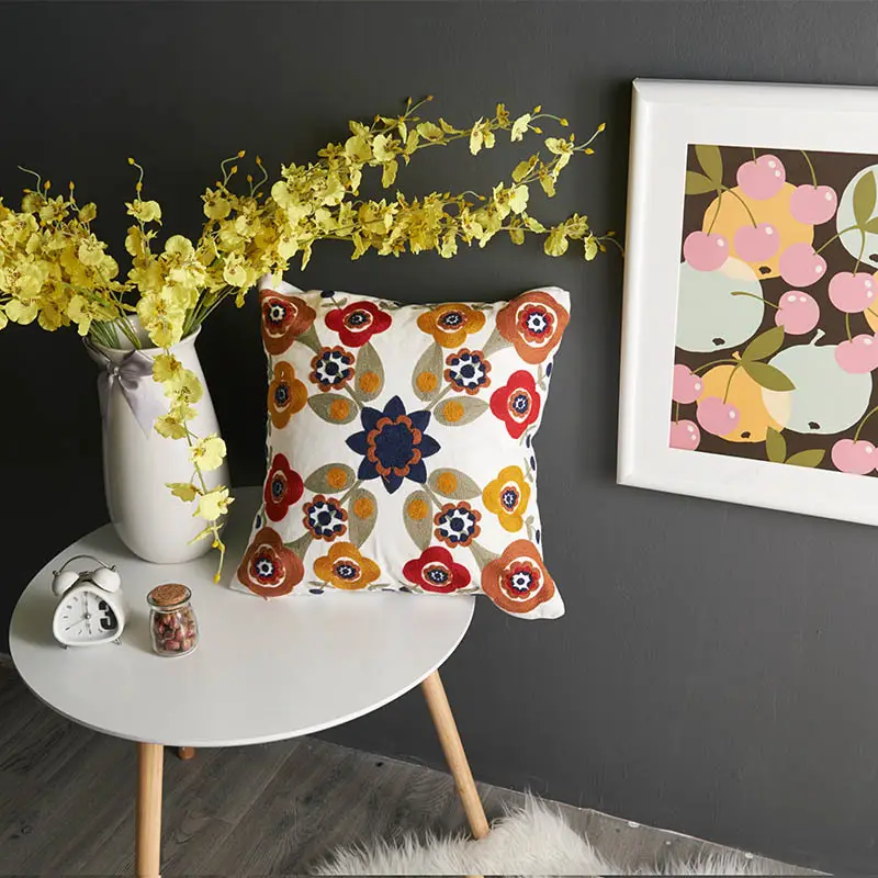 Mixed Flower Cushion Covers for Home Decor - Image 37