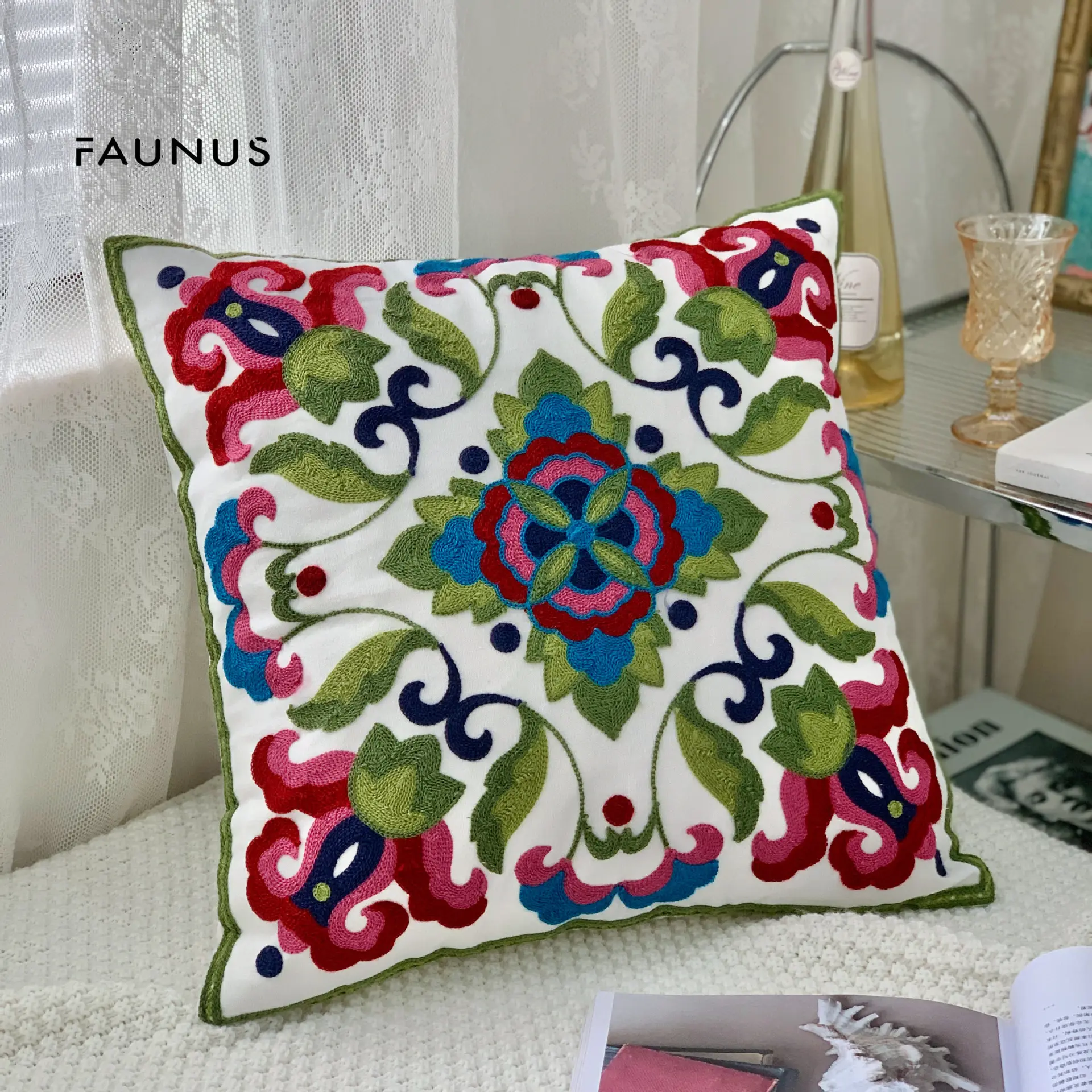 Mixed Flower Cushion Covers for Home Decor - Image 6