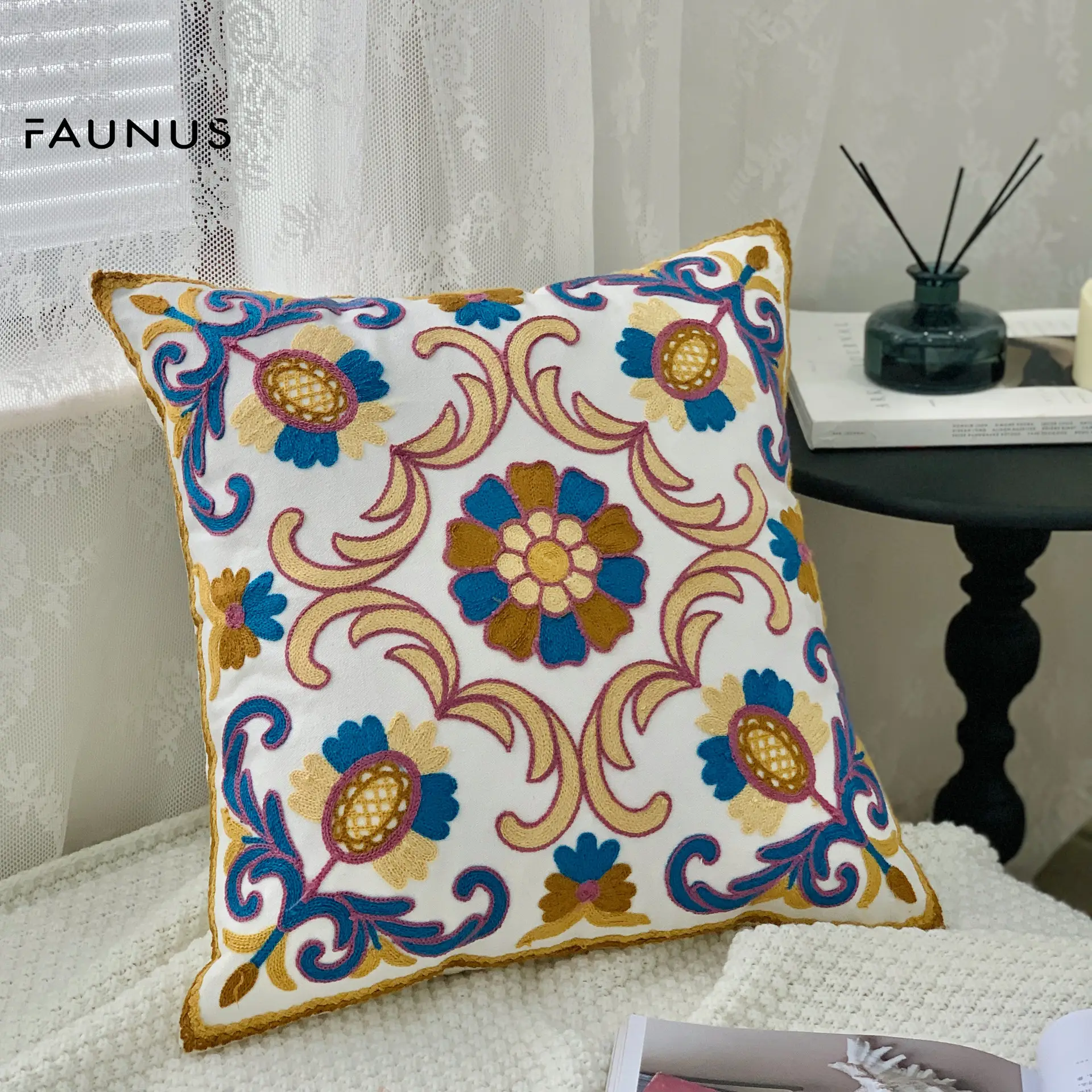 Mixed Flower Cushion Covers for Home Decor - Image 8