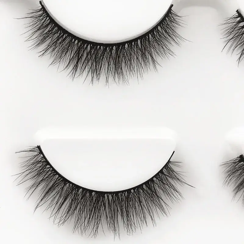 3D-X05 Natural Cross False Eyelashes 3 Pairs - Image 4