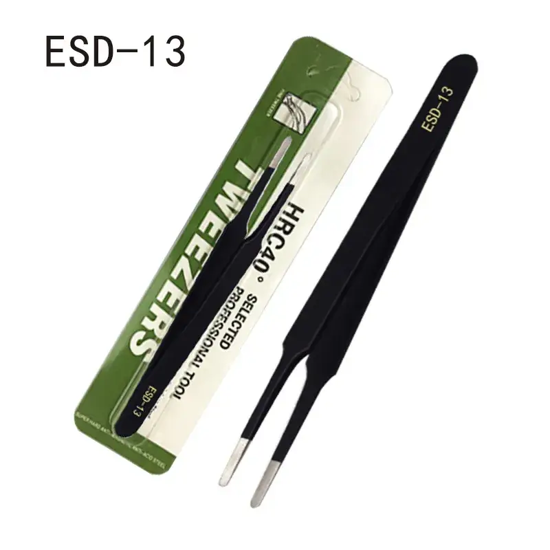 1.5mm Stainless Steel Tweezers Anti-static Repair Tools - Image 12