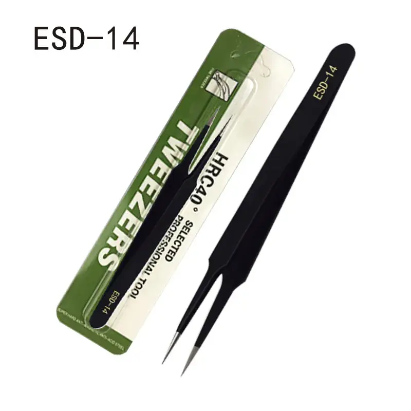1.5mm Stainless Steel Tweezers Anti-static Repair Tools - Image 13