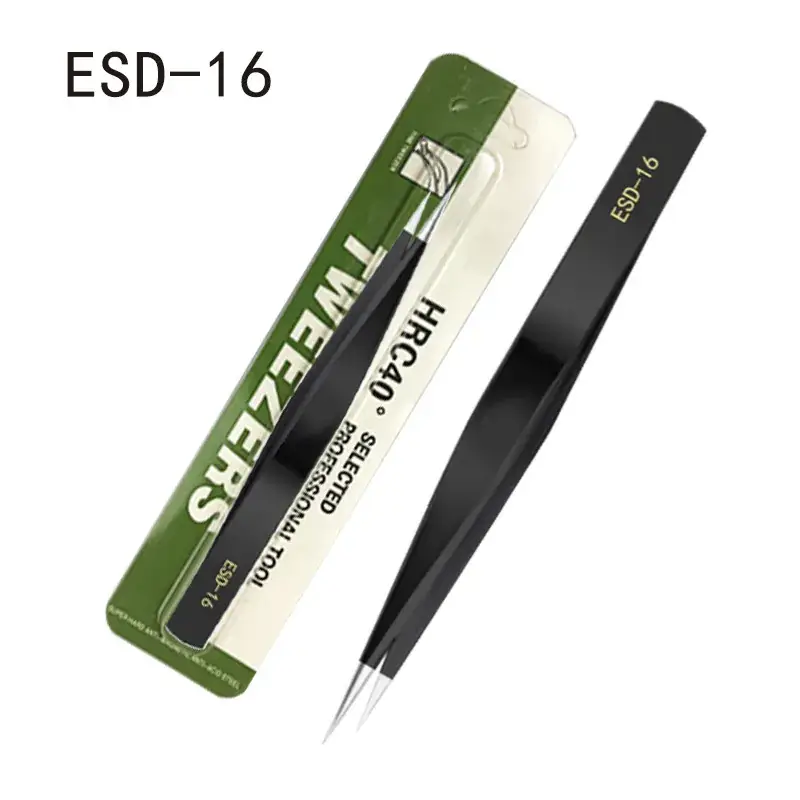 1.5mm Stainless Steel Tweezers Anti-static Repair Tools - Image 15