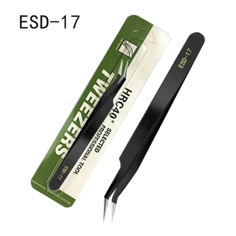 1.5mm Stainless Steel Tweezers Anti-static Repair Tools - Image 16