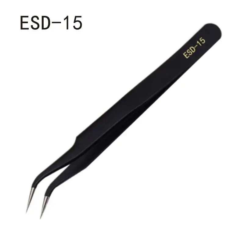 1.5mm Stainless Steel Tweezers Anti-static Repair Tools - Image 6