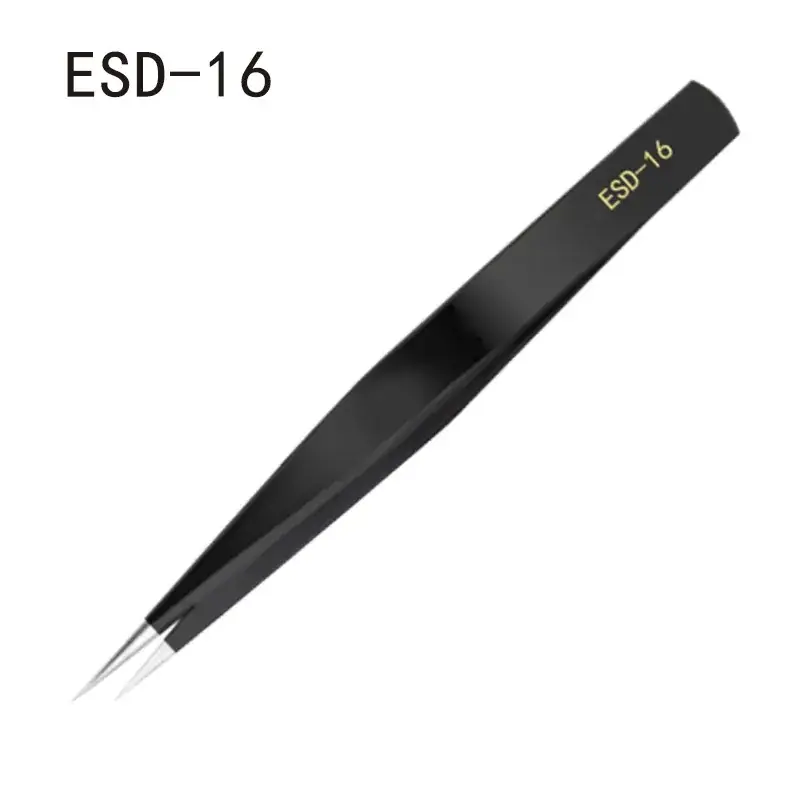 1.5mm Stainless Steel Tweezers Anti-static Repair Tools - Image 7