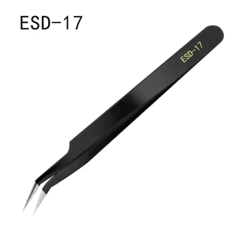 1.5mm Stainless Steel Tweezers Anti-static Repair Tools - Image 8