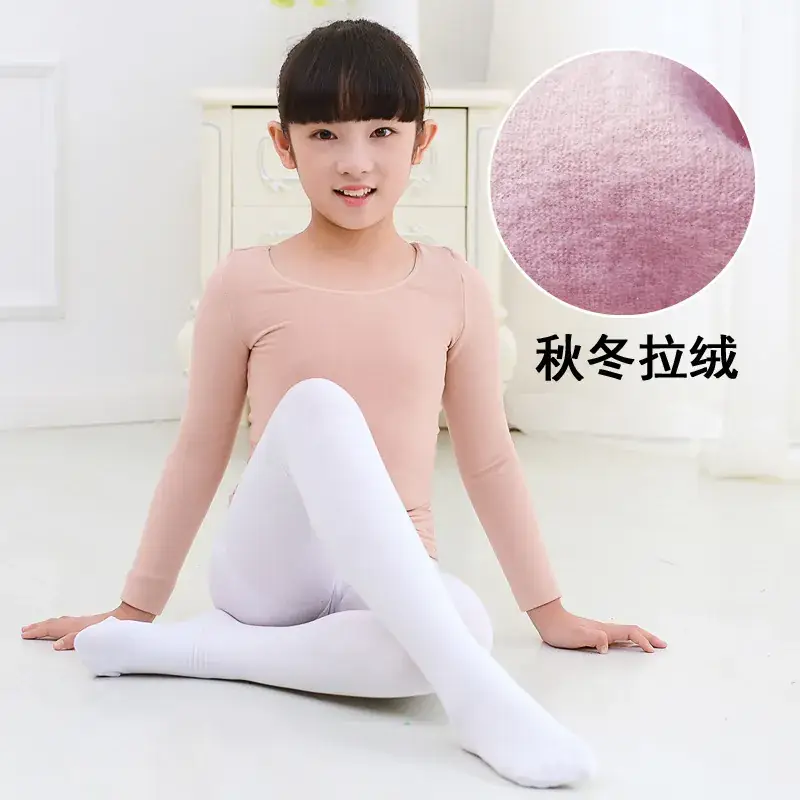 肤色上衣 白色连袜 加绒副本