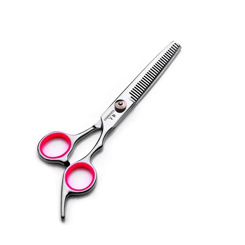 Pet Scissors 7 Inch Straight Curved Hair Trimming Set - Image 4