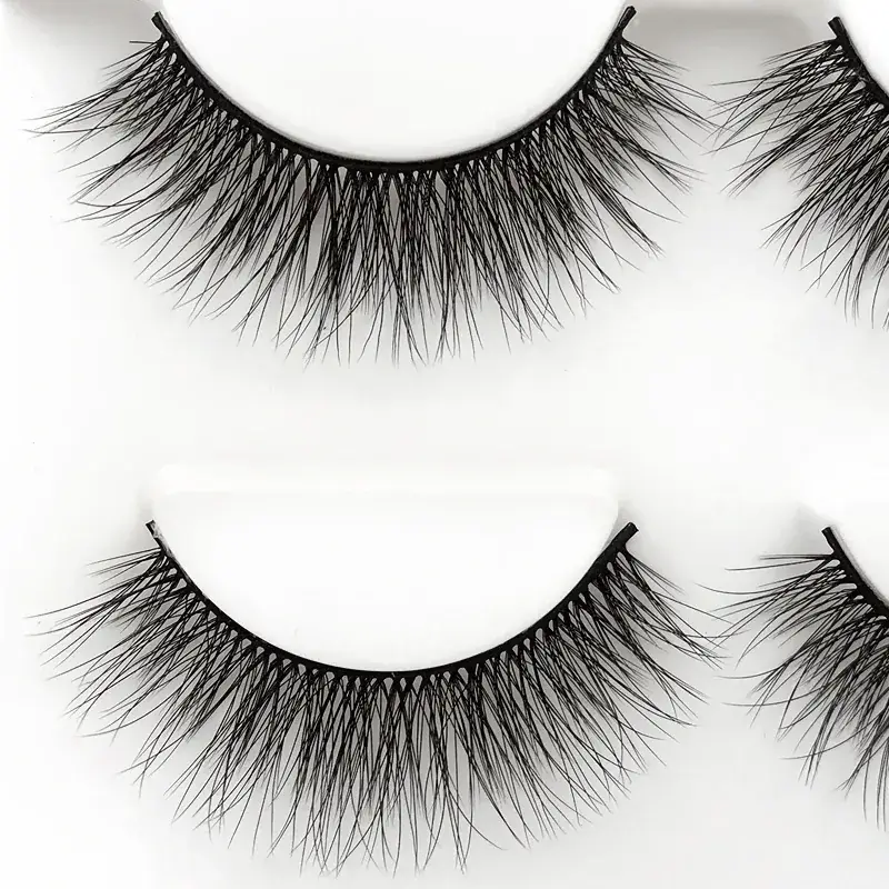 3D Mink Hair False Eyelashes 3 Pair Cross-border - Image 2