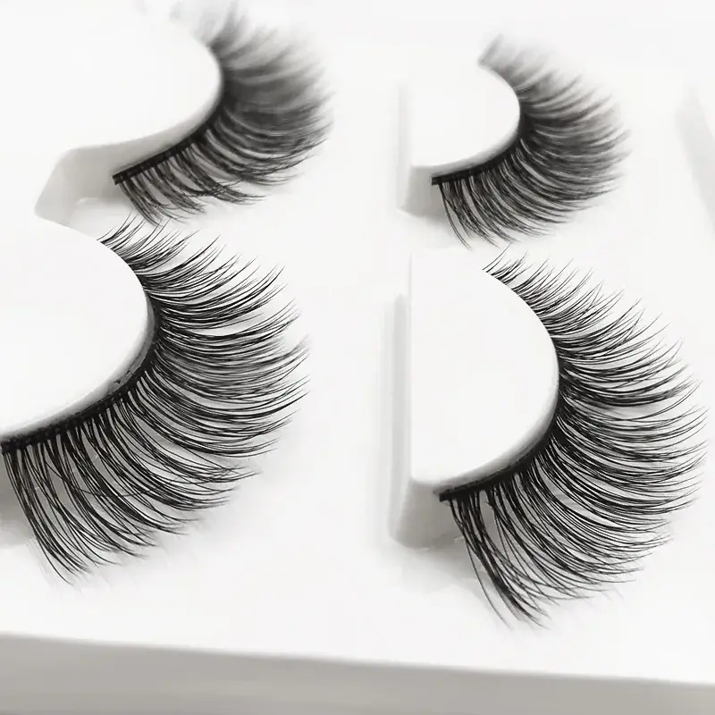 3D X-10 Cross-Border False Eyelashes 3 Pairs