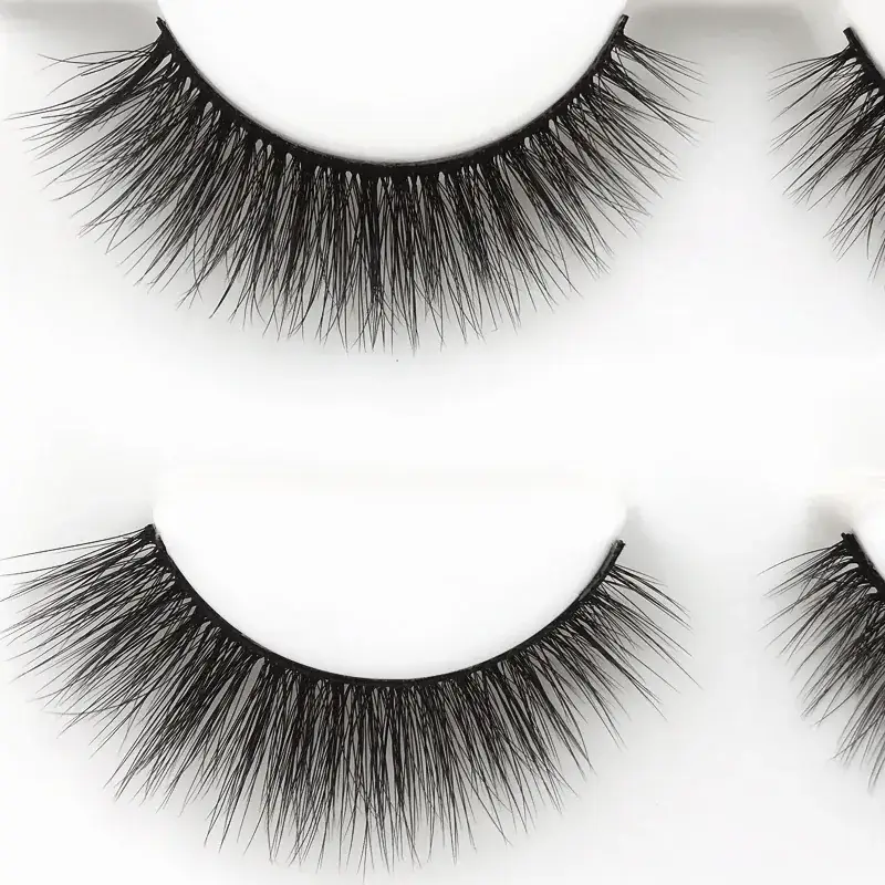 3D Mink False Eyelashes for Natural Look Wholesale Europe USA - Image 2