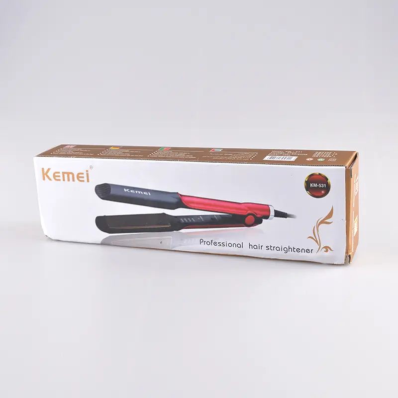 Kemei Professional Hair Straightener with Aluminum Plate
