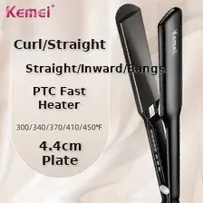 Kemei Professional Hair Straightener with Aluminum Plate — feature 9