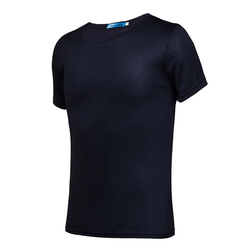 Red Jersey Grid T-Shirt for Men