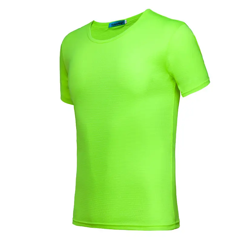 Red Jersey Grid T-Shirt for Men