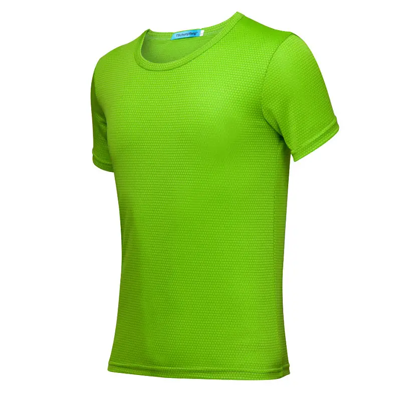 Red Jersey Grid T-Shirt for Men