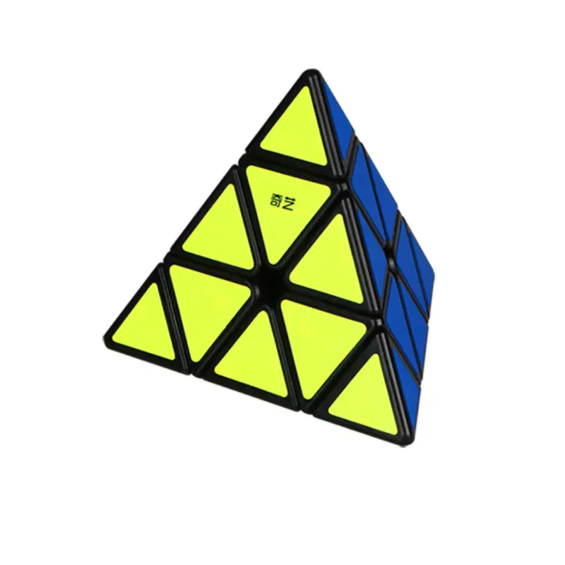 3X3 Pyramid Cube Black Dual Version Toy - Image 7