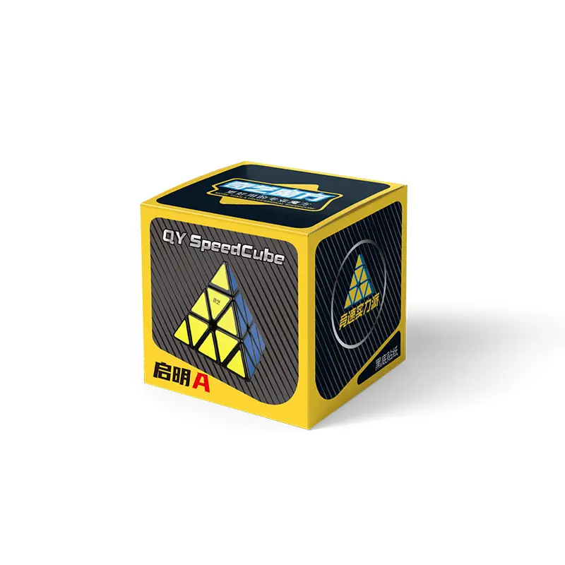 3X3 Pyramid Cube Black Dual Version Toy - Image 9