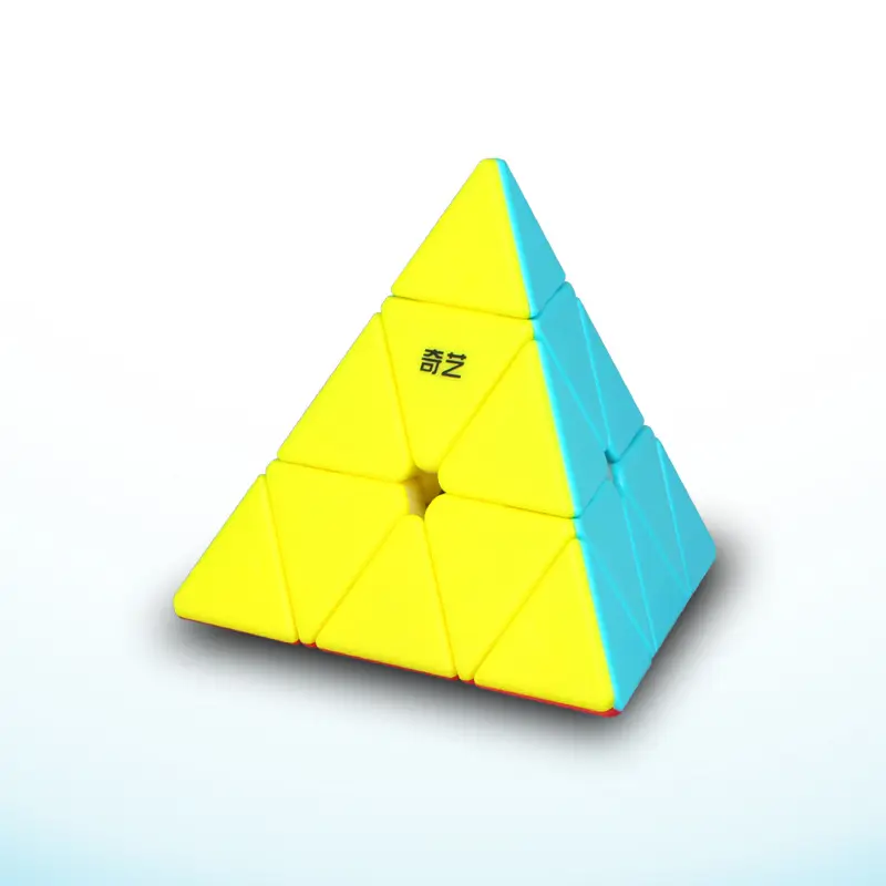 3X3 Pyramid Cube Black Dual Version Toy - Image 5
