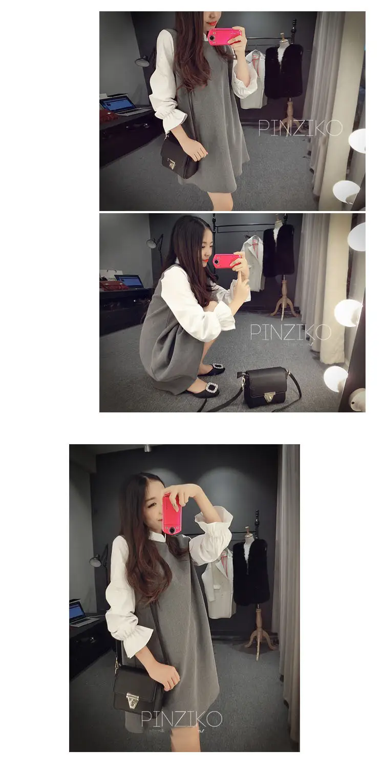 2025 White Long Sleeve Lazy Loose Shirt Women — feature 24