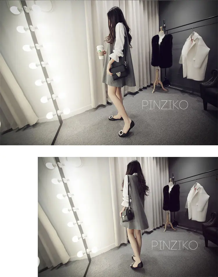 2025 White Long Sleeve Lazy Loose Shirt Women — feature 27