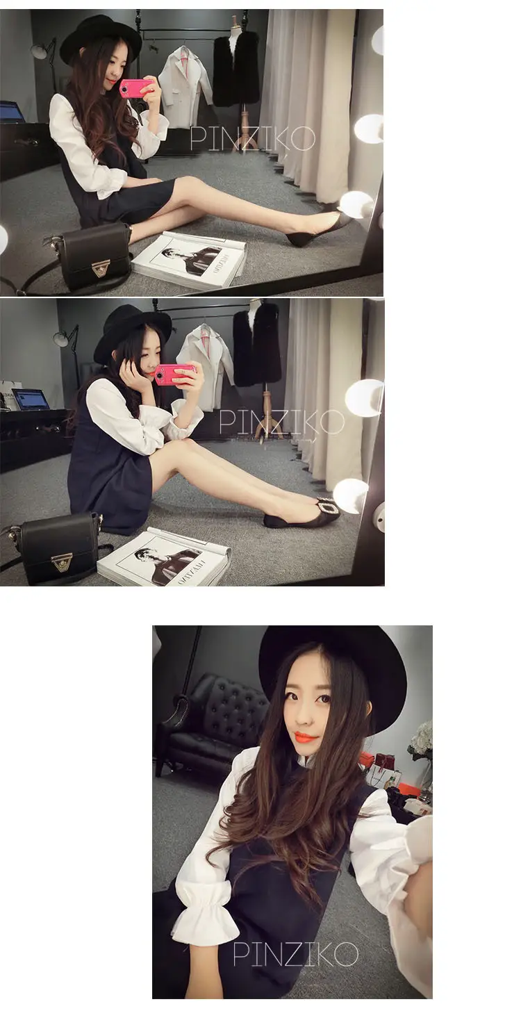 2025 White Long Sleeve Lazy Loose Shirt Women — feature 30