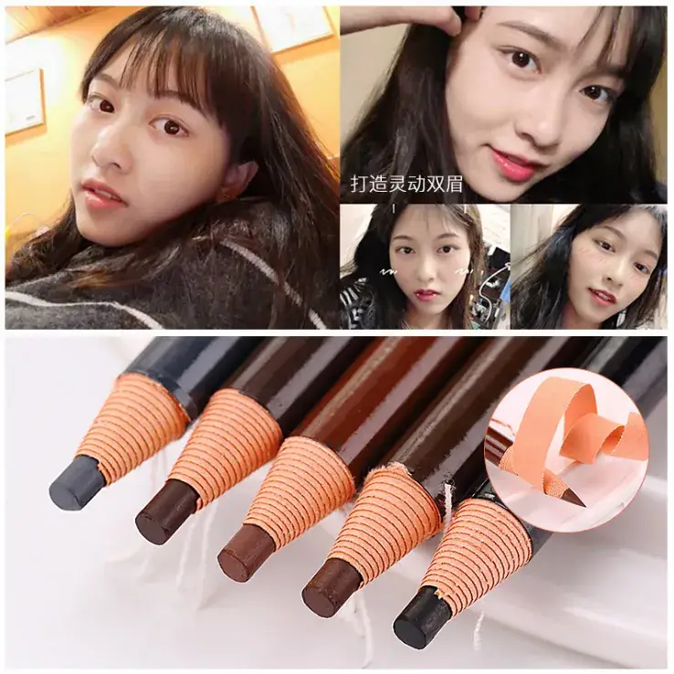 Waterproof Pull Eyebrow Pencil Roll Paper Non-Smudge