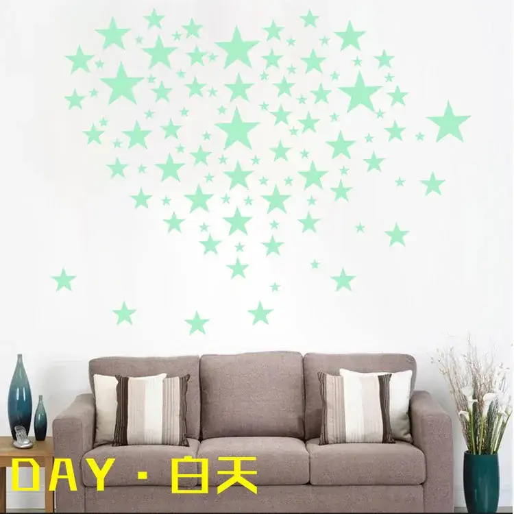 Luminous Star Wall Stickers 30 Pcs Moon Constellations - Image 9