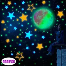 Luminous Star Wall Stickers 30 Pcs Moon Constellations — feature 17