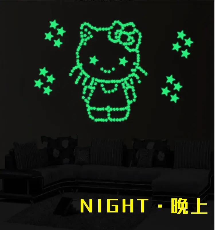 Luminous Star Wall Stickers 30 Pcs Moon Constellations — feature 43