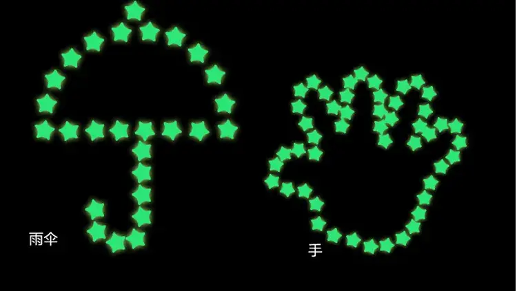Luminous Star Wall Stickers 30 Pcs Moon Constellations — feature 46