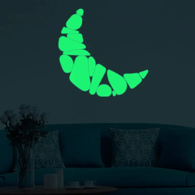 Luminous Star Wall Stickers 30 Pcs Moon Constellations — feature 53